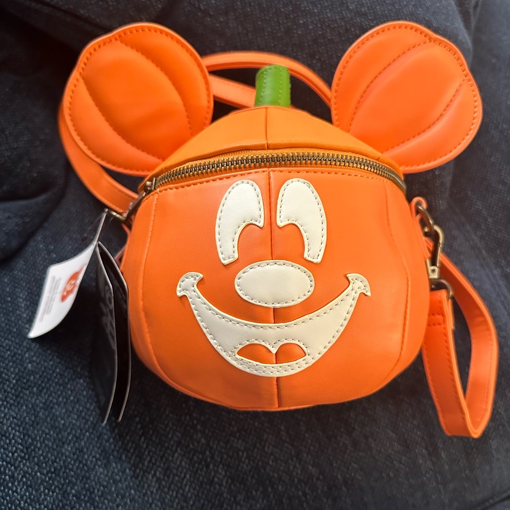Glow in the dark Mickey loungefly Disney